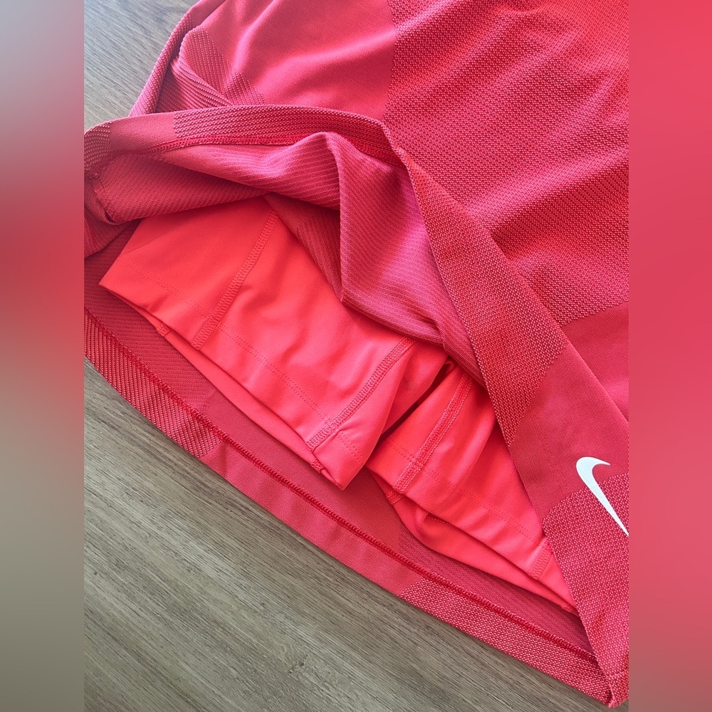 Nike Dri-FIT UV Tour Woman’s Golf Skirt - Ember Glow (Size S)- NWT - Picture 11 of 15